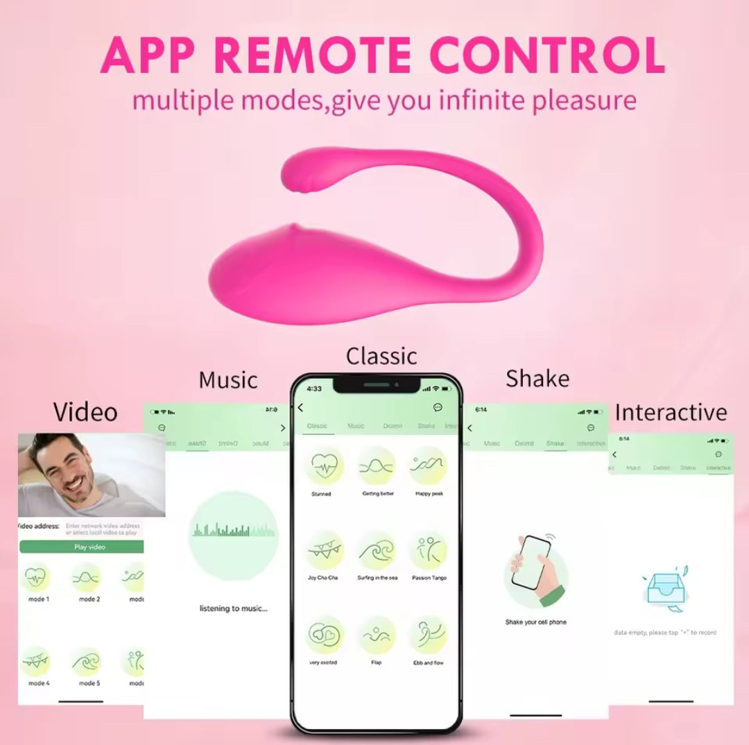 Small G-Spot Remote Vibrator