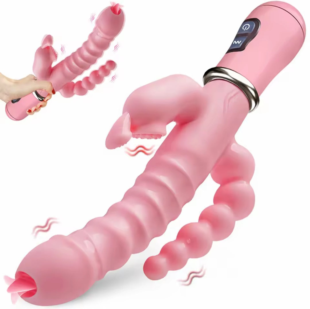 Triple Play Dildo